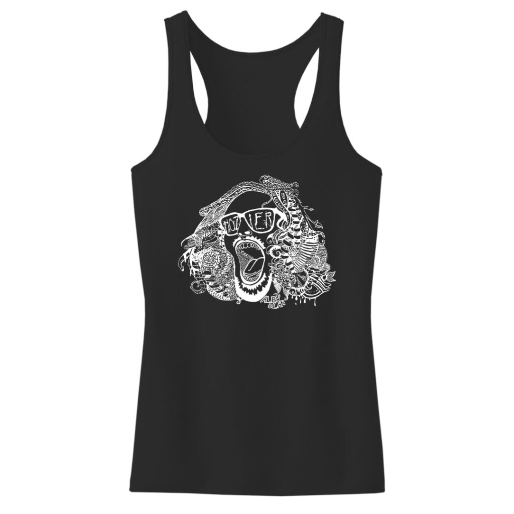 KaUEXITQhozier screamo black womensracertank flat - Hozier Store